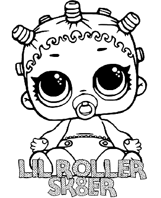 Lalka Lil Roller Sk8er